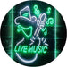Cowboy Guitar Live Music LED Light Sign - Way Up Gifts