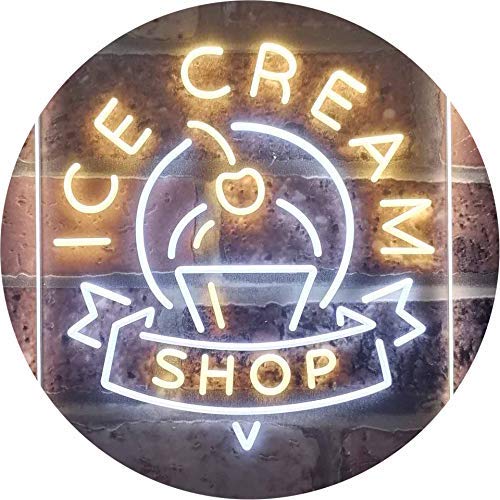 Ice Cream Shop LED Light Sign - LED Gift Works