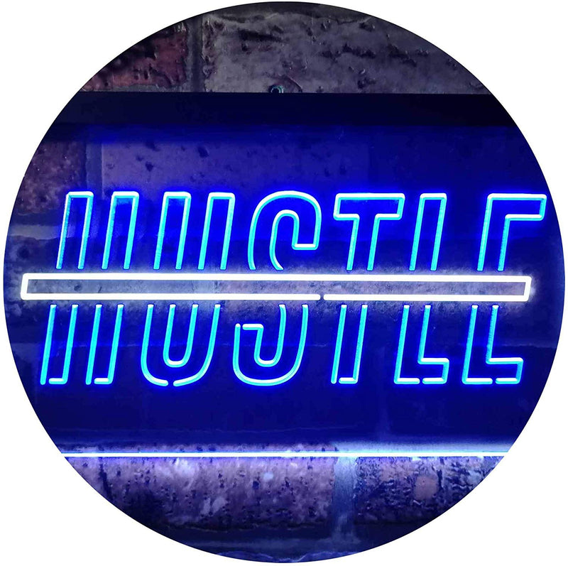 Hustle LED Light Sign - LED Gift Works