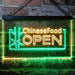 Open Restaurant Chinese Food LED Light Sign - Way Up Gifts