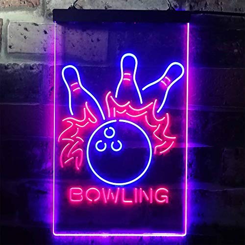 Bowling LED Light Sign - Way Up Gifts