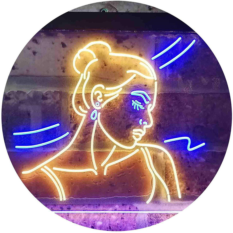 Lady Beauty Salon LED Light Sign - LED Gift Works