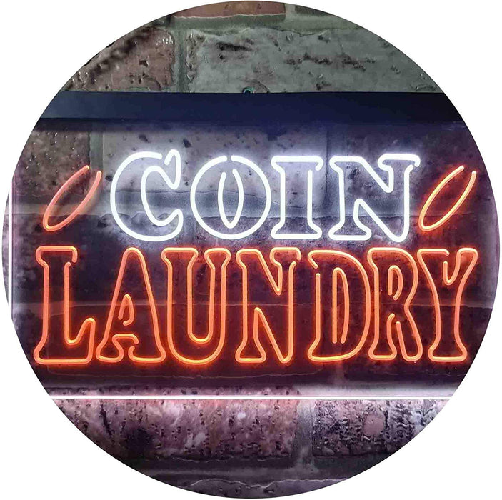 Laundromat Coin Laundry LED Light Sign - Way Up Gifts