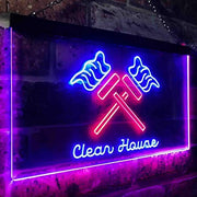 Clean House Maid Services LED Light Sign - LED Gift Works