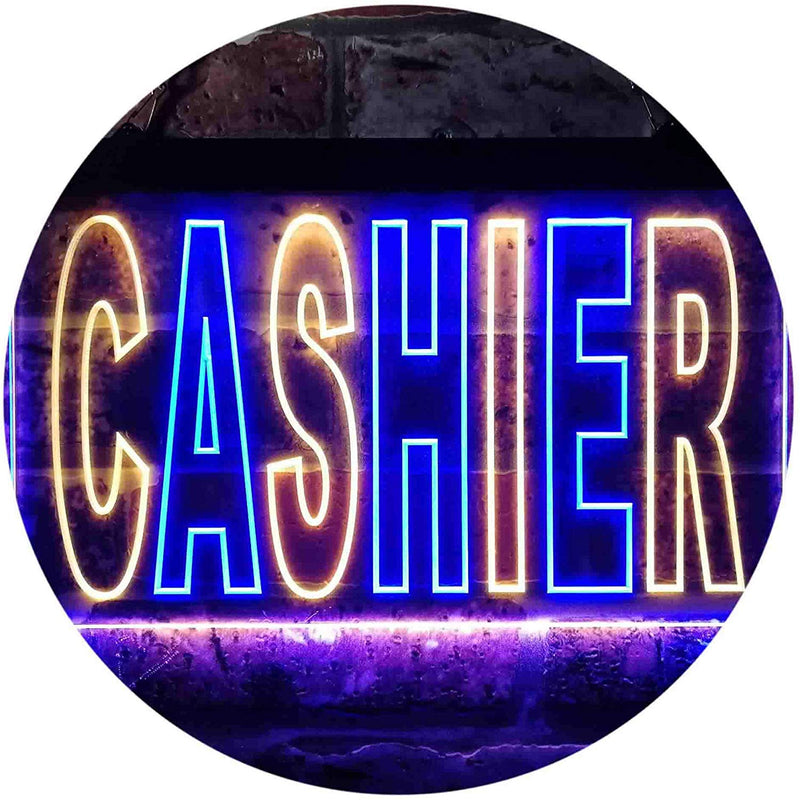 Cashier LED Light Sign - LED Gift Works