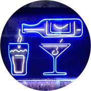 Wine Beer Shots Liquor Cocktails LED Light Sign - LED Gift Works