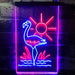 Tropical Decor Flamingo Sun LED Light Sign - Way Up Gifts