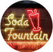 Soda Fountain Drinks LED Light Sign - Way Up Gifts