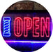 Barber Shop Pole Open LED Light Sign - Way Up Gifts