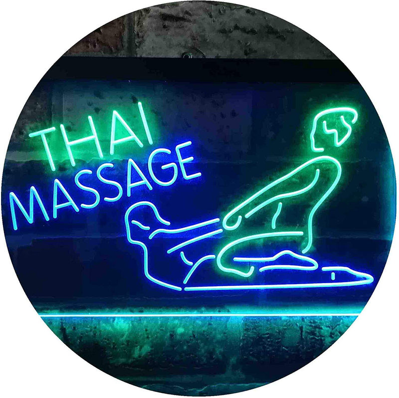 Thai Massage LED Light Sign - LED Gift Works