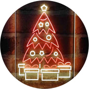 Christmas Tree Present Gifts LED Light Sign - LED Gift Works