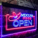 Restaurant Mexican Food Open LED Light Sign - Way Up Gifts