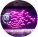 Fire 8 Ball Pool Billiards LED Light Sign - Way Up Gifts