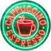 Coffee Cappuccino Espresso LED Light Sign - Way Up Gifts