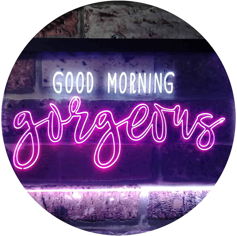 Good Morning Gorgeous LED Light Sign - LED Gift Works