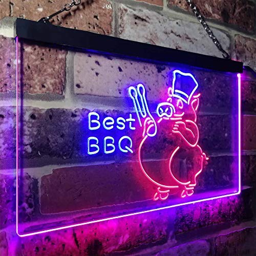 Best BBQ Pig LED Light Sign - LED Gift Works