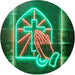Christianity Cross Hands Praying LED Light Sign - Way Up Gifts