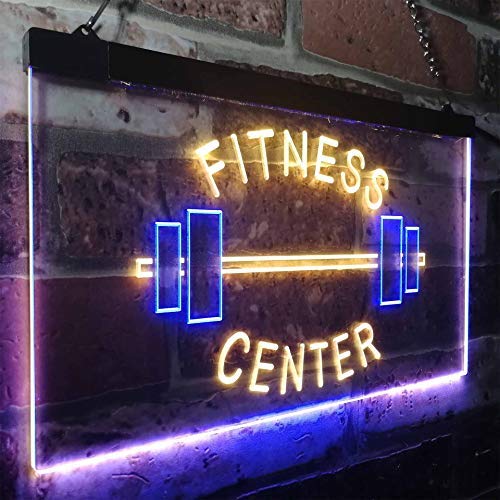 Gym Fitness Center LED Light Sign - LED Gift Works