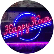 Happy Hour LED Light Sign - LED Gift Works
