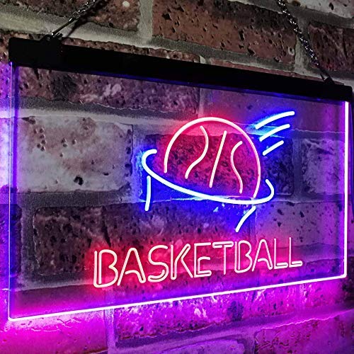Basketball Wall Decor LED Light Sign - Way Up Gifts