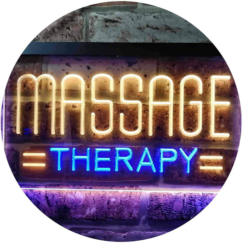 Massage Therapy LED Light Sign - LED Gift Works