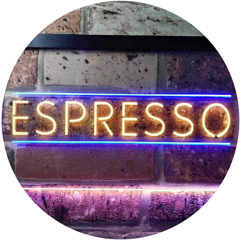 Coffee Shop Espresso LED Light Sign - LED Gift Works