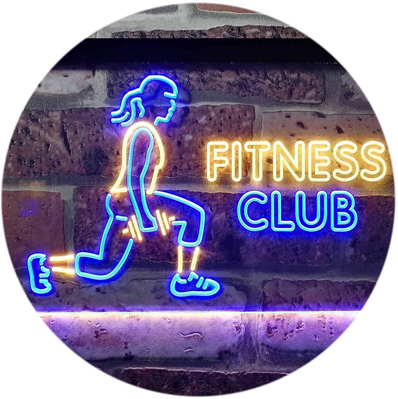 Gym Fitness Club LED Light Sign - LED Gift Works