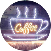Coffee Cup LED Light Sign - LED Gift Works