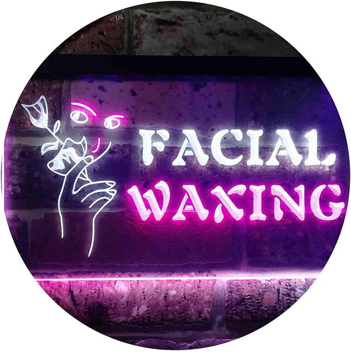Beauty Salon Facial Waxing LED Light Sign - Way Up Gifts