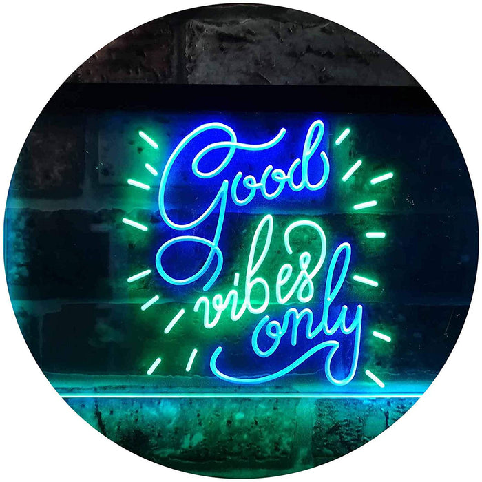 Good Vibes Only LED Light Sign - Way Up Gifts
