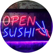Open Sushi LED Light Sign - LED Gift Works