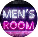 Bathroom Restroom Men's Room LED Light Sign - Way Up Gifts