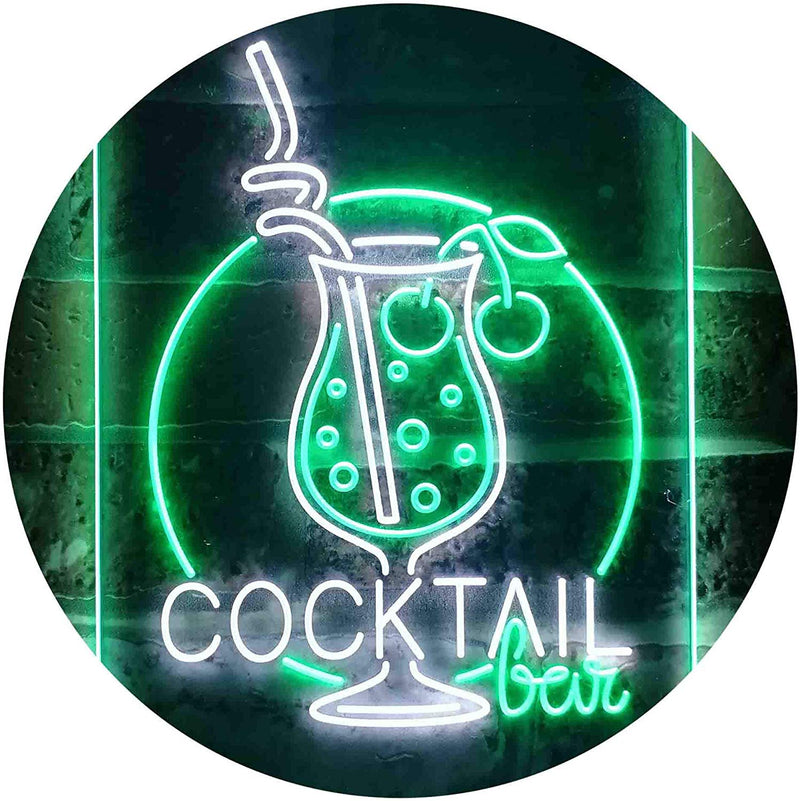 Cocktail Bar LED Light Sign - LED Gift Works