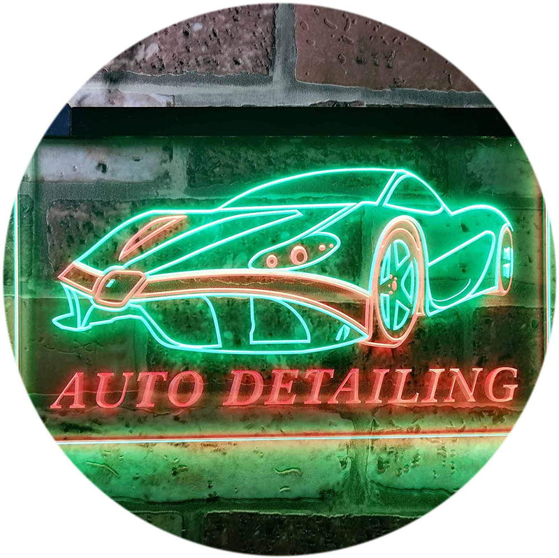 Body Shop Auto Detailing LED Light Sign - LED Gift Works