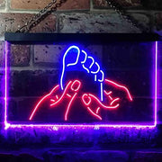 Foot Massage LED Light Sign - LED Gift Works