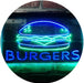 Hamburgers Burgers LED Light Sign - Way Up Gifts