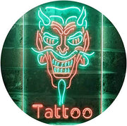 Hannya Mask Tattoo LED Light Sign - LED Gift Works