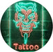 Hannya Mask Tattoo LED Light Sign - Way Up Gifts