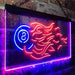 Fire 8 Ball Pool Billiards LED Light Sign - Way Up Gifts