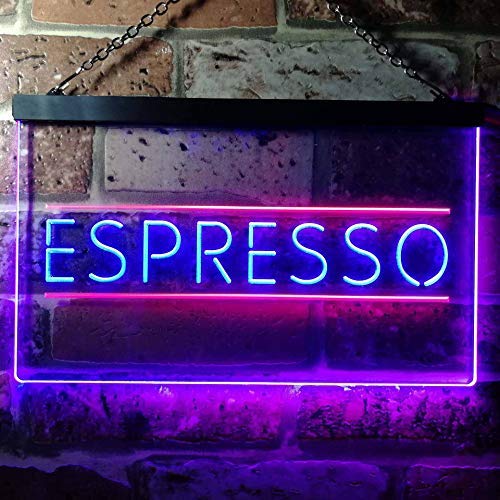 Coffee Shop Espresso LED Light Sign - Way Up Gifts