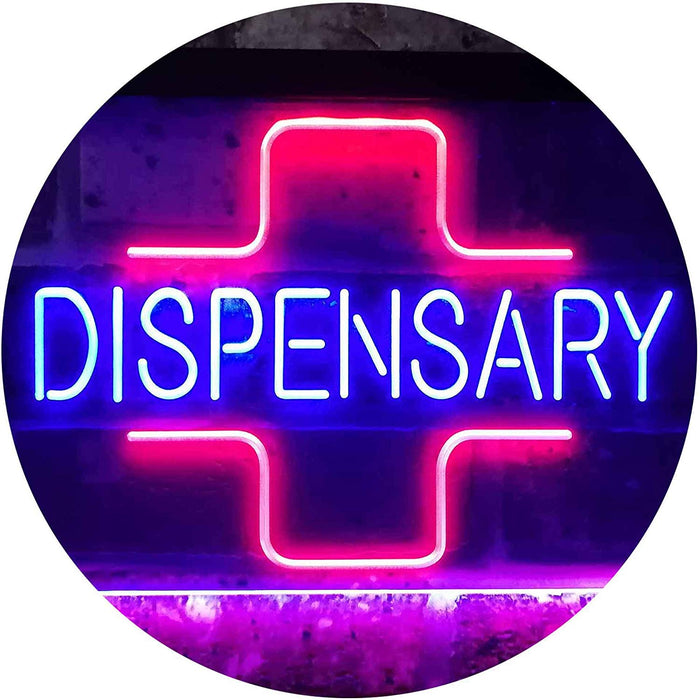 Medical Marijuana Dispensary LED Light Sign - Way Up Gifts