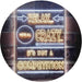 Relax We're Crazy Not a Competition LED Light Sign - Way Up Gifts