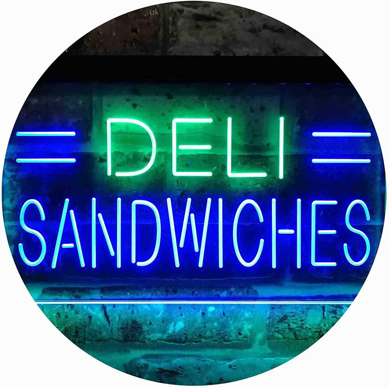 Deli Sandwiches LED Light Sign - LED Gift Works