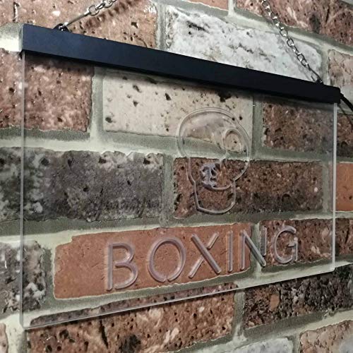 Gym Boxing LED Light Sign - Way Up Gifts