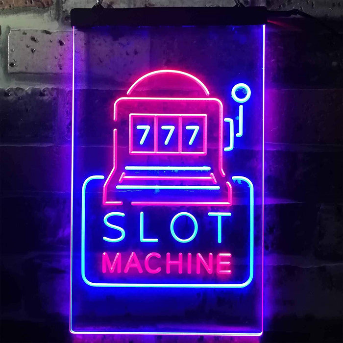 Casino Gambling Slot Machine LED Light Sign - Way Up Gifts
