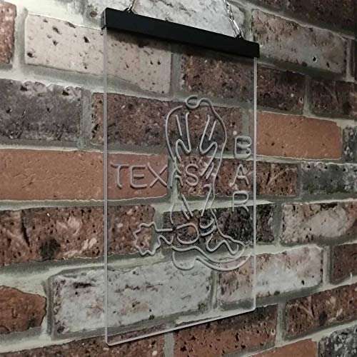 Cowboys Boots Texas Bar LED Light Sign - LED Gift Works