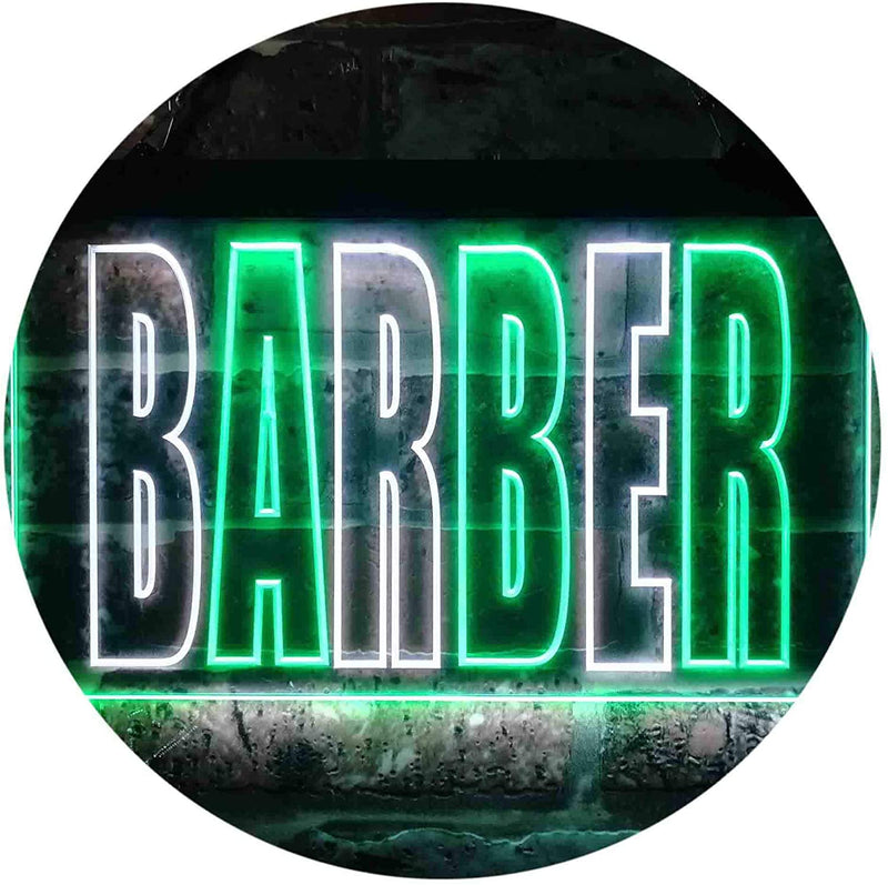 Barber LED Light Sign - LED Gift Works