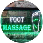 Foot Massage LED Light Sign - LED Gift Works