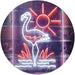 Tropical Decor Flamingo Sun LED Light Sign - Way Up Gifts