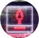 Women Bathroom Restroom LED Light Sign - Way Up Gifts